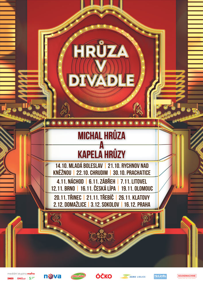 DIVADELNÍ TOUR HRŮZA V DIVADLE - OLOMOUC - RCO - SÁL PEGASUS
