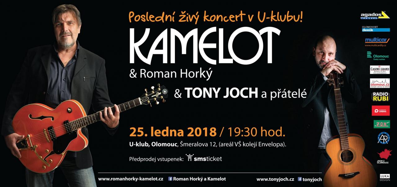Poslední live koncert v U-klubu 2018 _ KAMELOT
