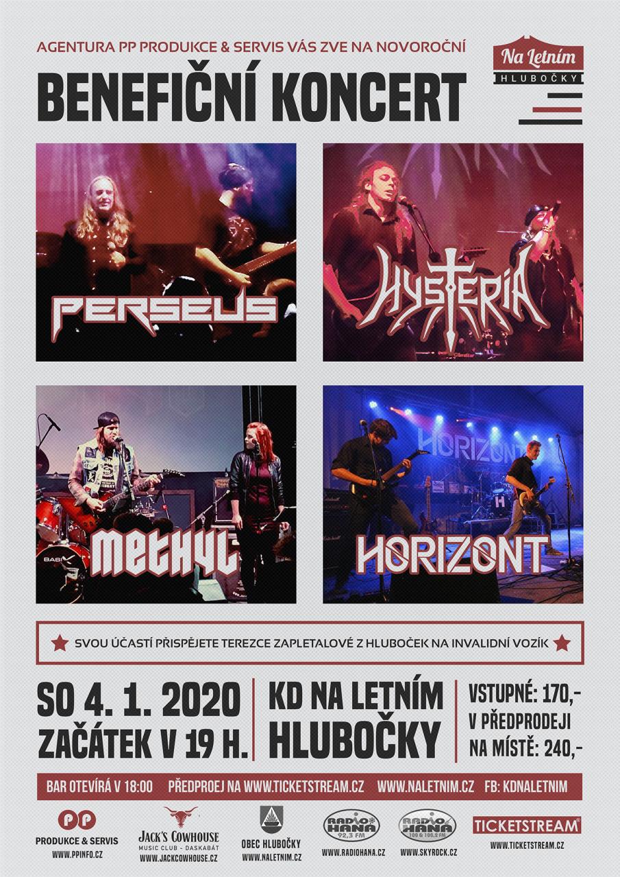 NOVOROČNÍ BENEFIČNÍ KONCERT v KD Hlubočky