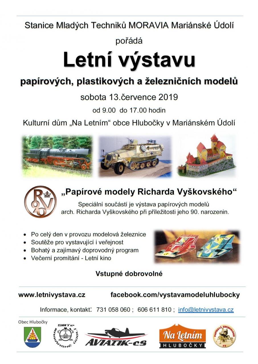 VÝSTAVA MODELŮ