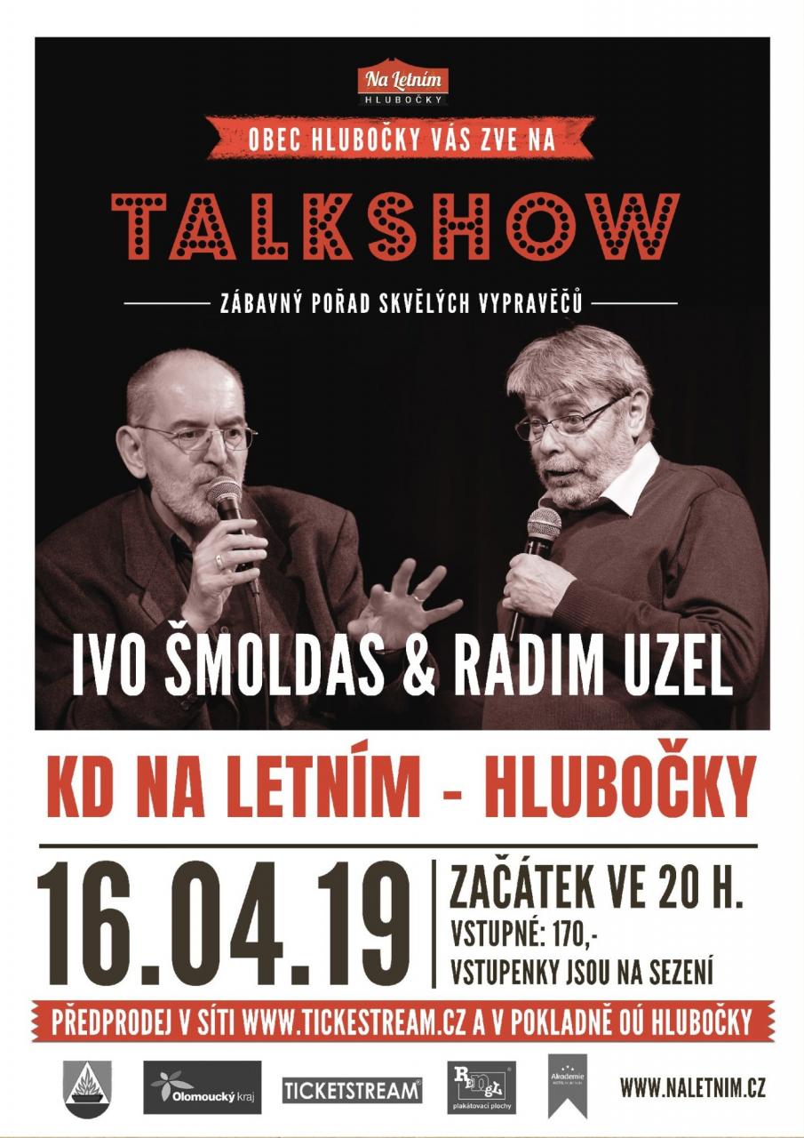 IVO ŠMOLDAS A MUDr.RADIM UZEL humorná talkshow