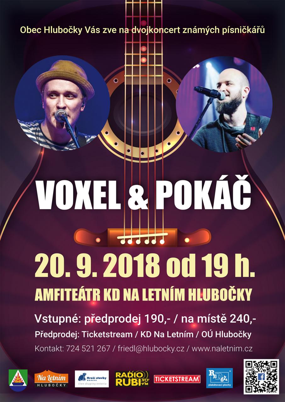 Voxel & Pokáč amfiteátr Na Letním KD Hlubočky Mariánské Údolí